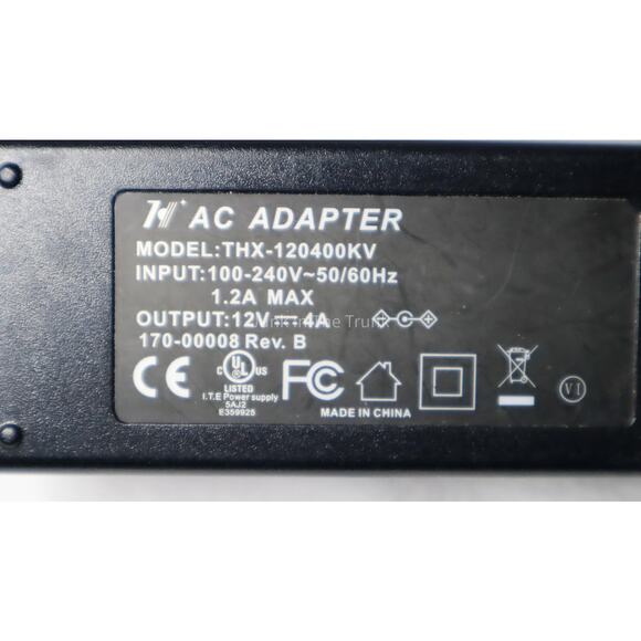 AC Adapter THX- 120400KV 12v 4Amp - Picture 2 of 4